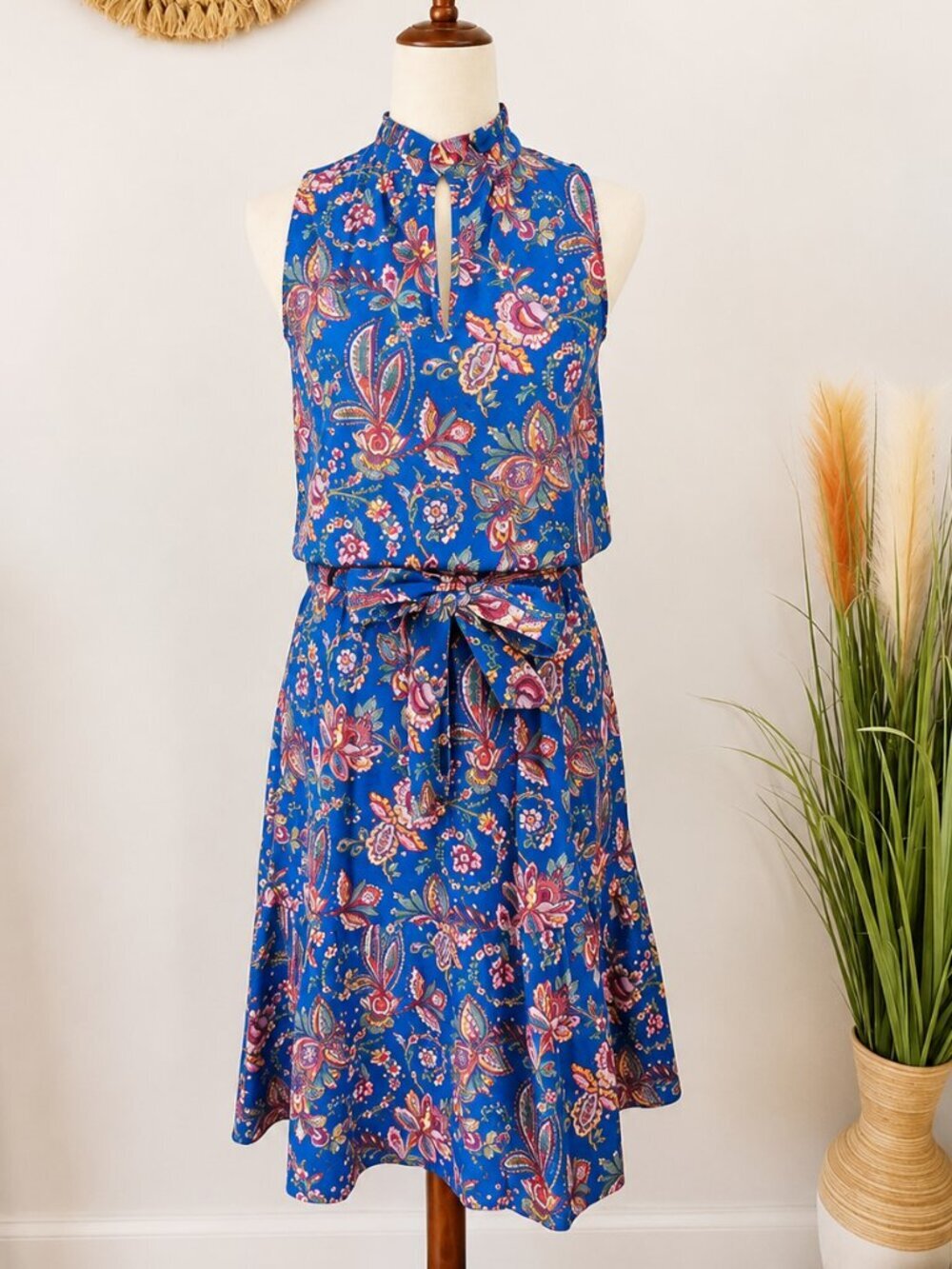J. Crew Liberty London Flora Belle Floral Tiered Ruffle Top Midi Skirt Set Sz 0 View 2